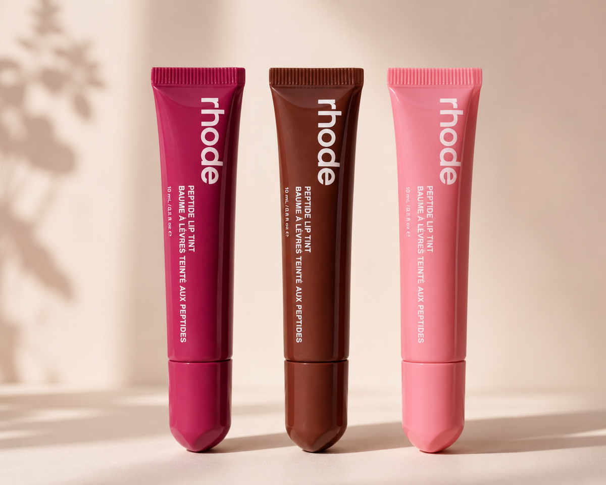 Rhode Lip Tints – Pack Of 3 Shades – Raspberry + Ribbon + Page Vine