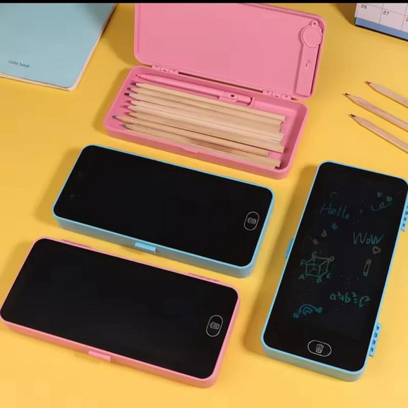 2 in 1 LCD Writing Tablet With Pencil Box