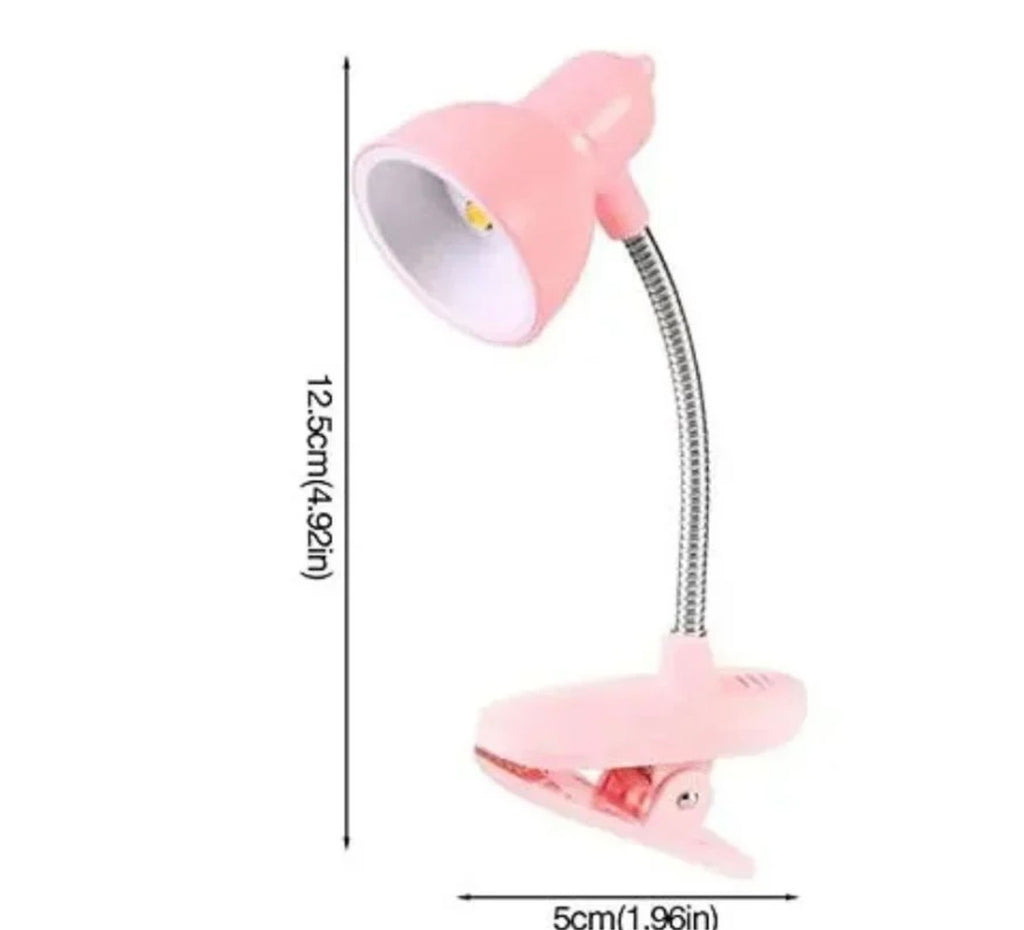 Mini Book Light with Clip | Portable LED Reading Lamp with Eye Protection | Random Color