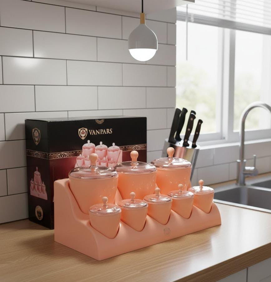 8 PCS Storage Box Set – Stylish & Practical Kitchen orginizer