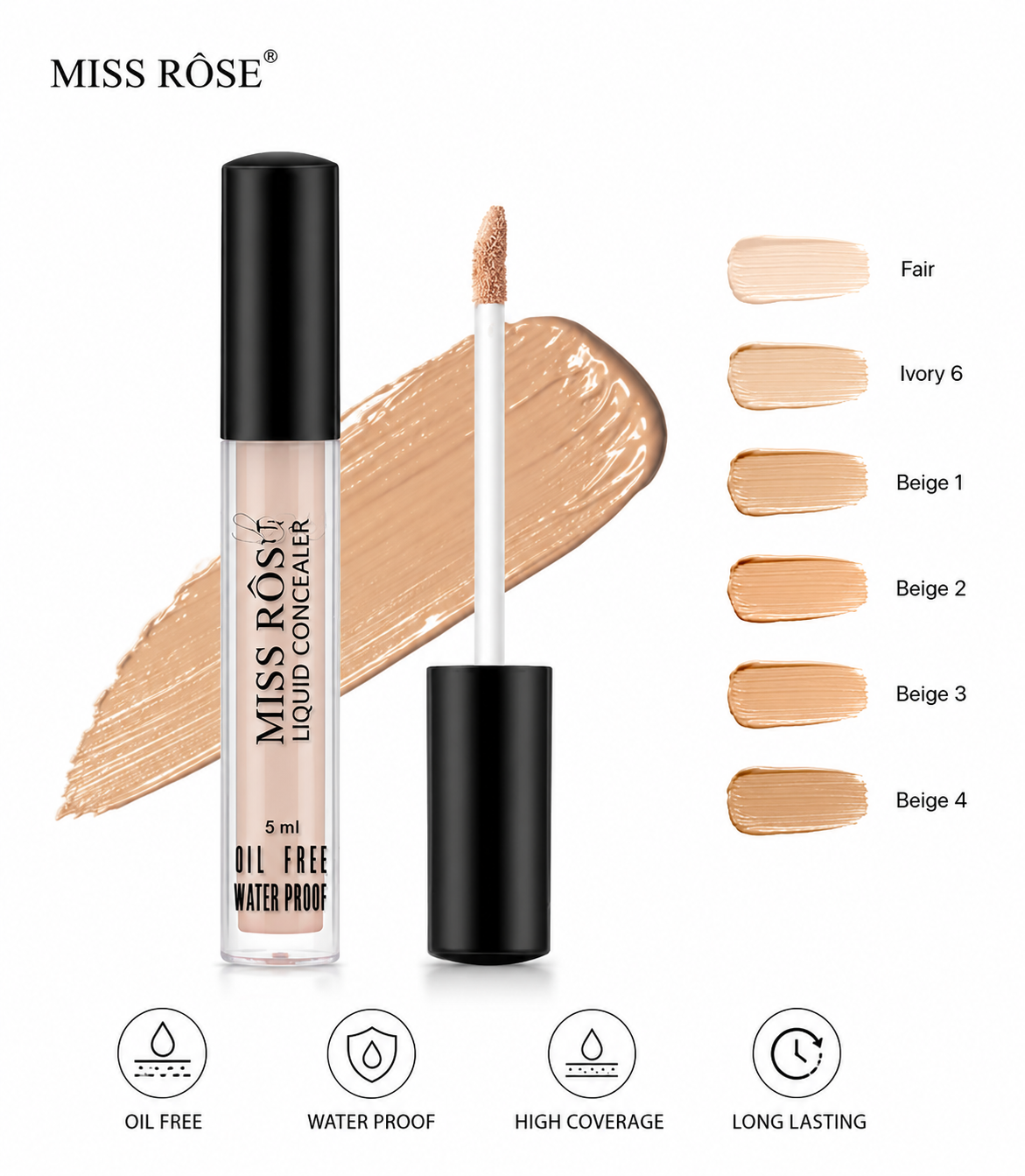 Miss rose liquid concealer