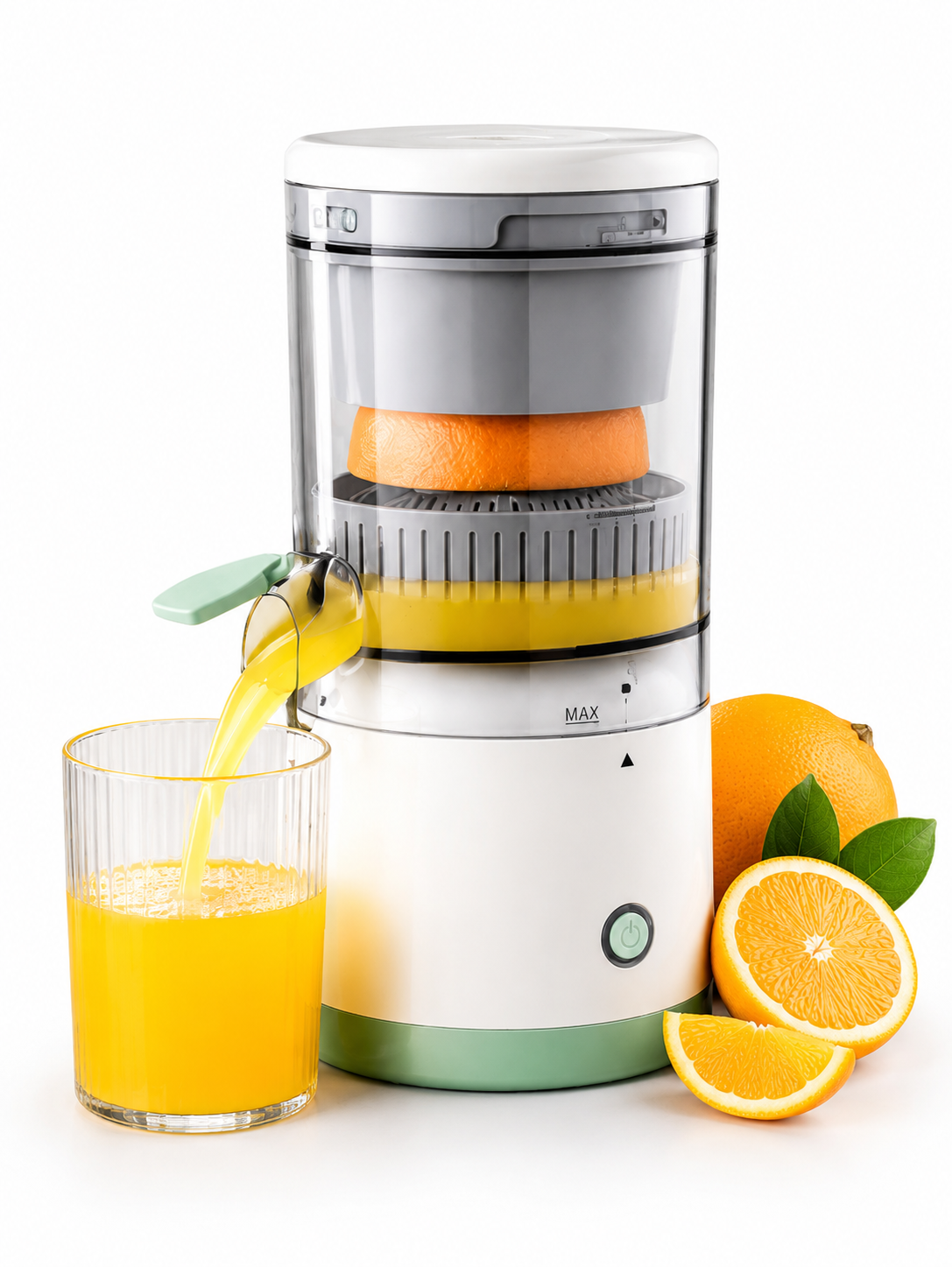 Portable Electric Citrus Juicer | USB Rechargeable Hands-Free Fruit Extractor for Fresh Juice Anywhere