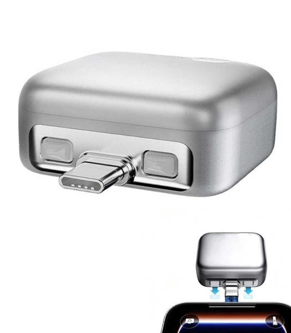 Automatic Charging Disconnector | Model LX-007 | Smart Auto Power Cut-Off Battery Protector | Type-C to Type-C Fast Charging Guardian