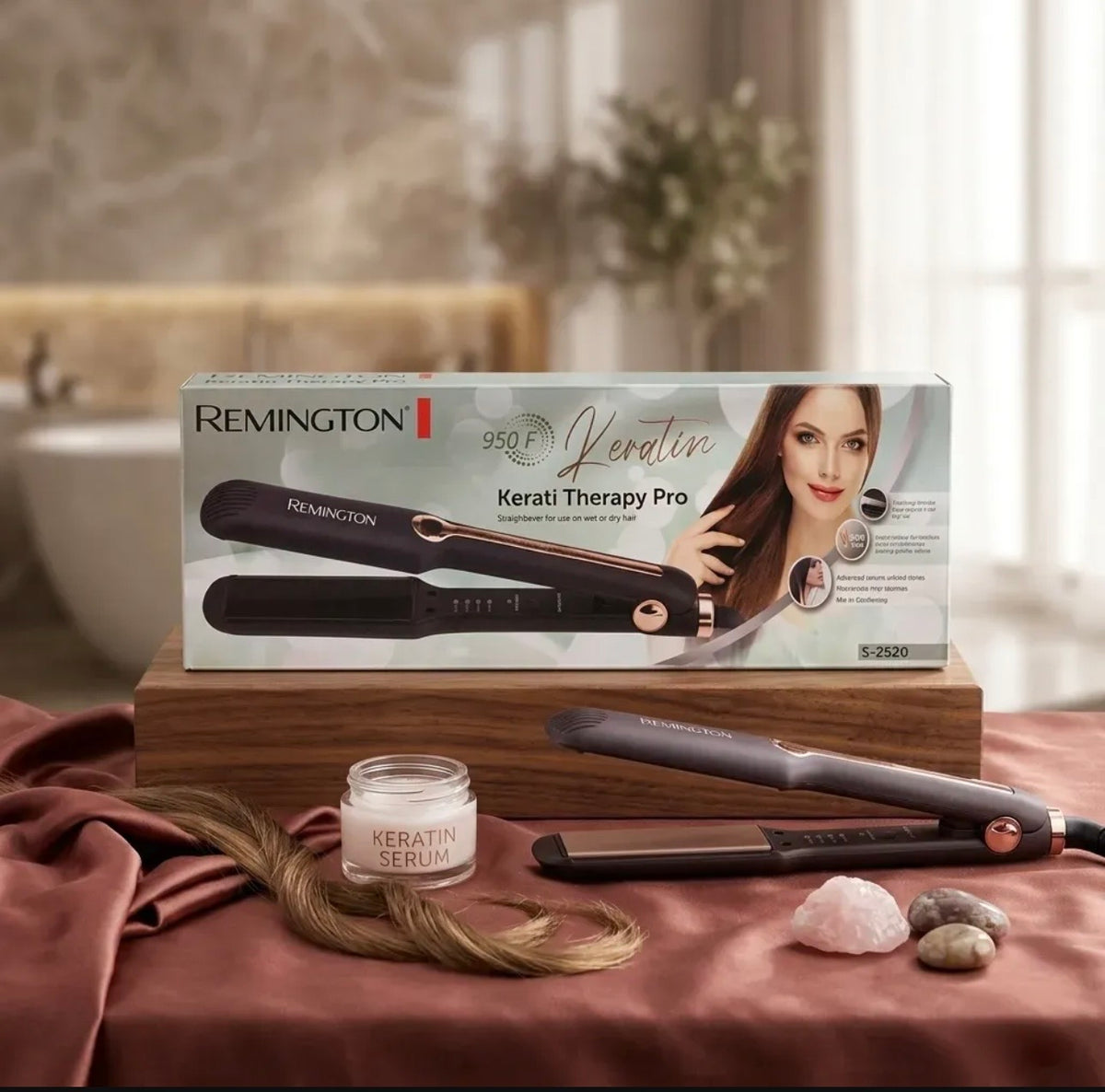 Remington portable hair straightner