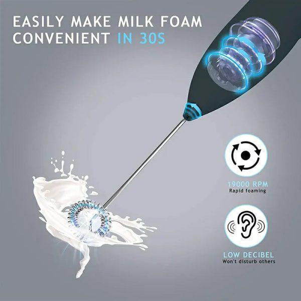 Electric coffee forther and milk whisker