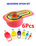 6-Piece Kitchen Measuring Spoons Set for Cooking & Baking