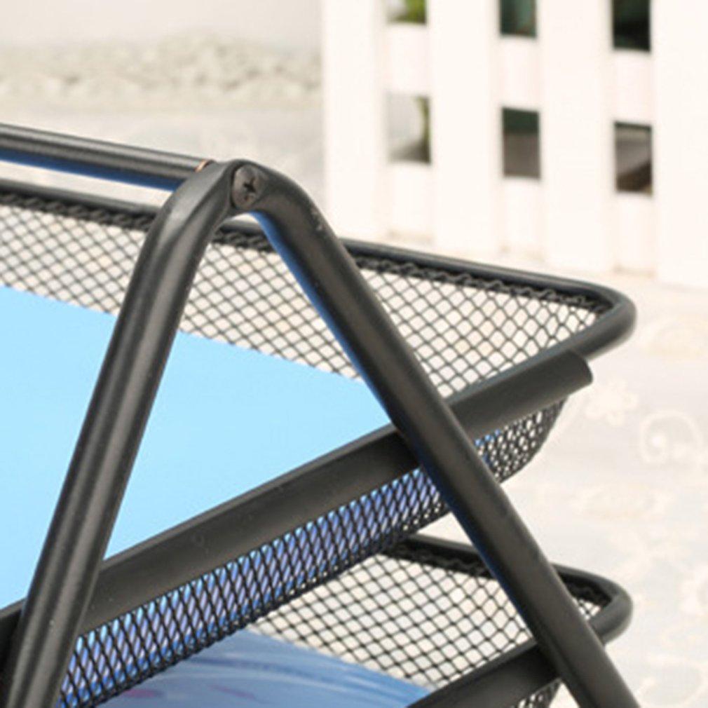 2 Tier Metal Mesh File & Paper Tray Organizer