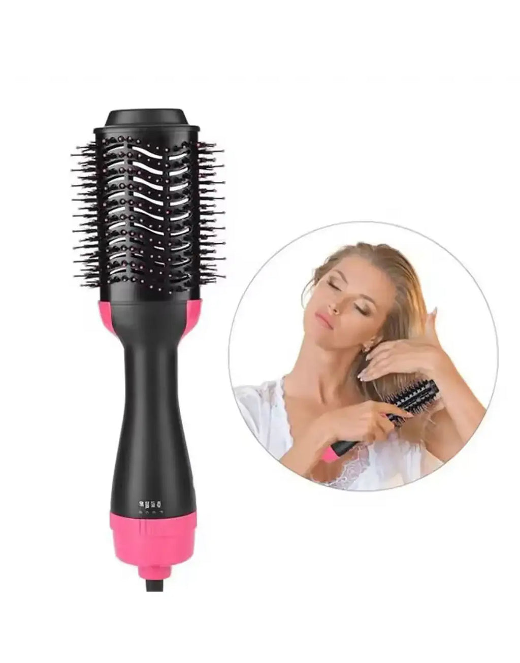 One Step Blow Dryer Brush – Hot Air Hair Dryer, Straightener & Styling Tool