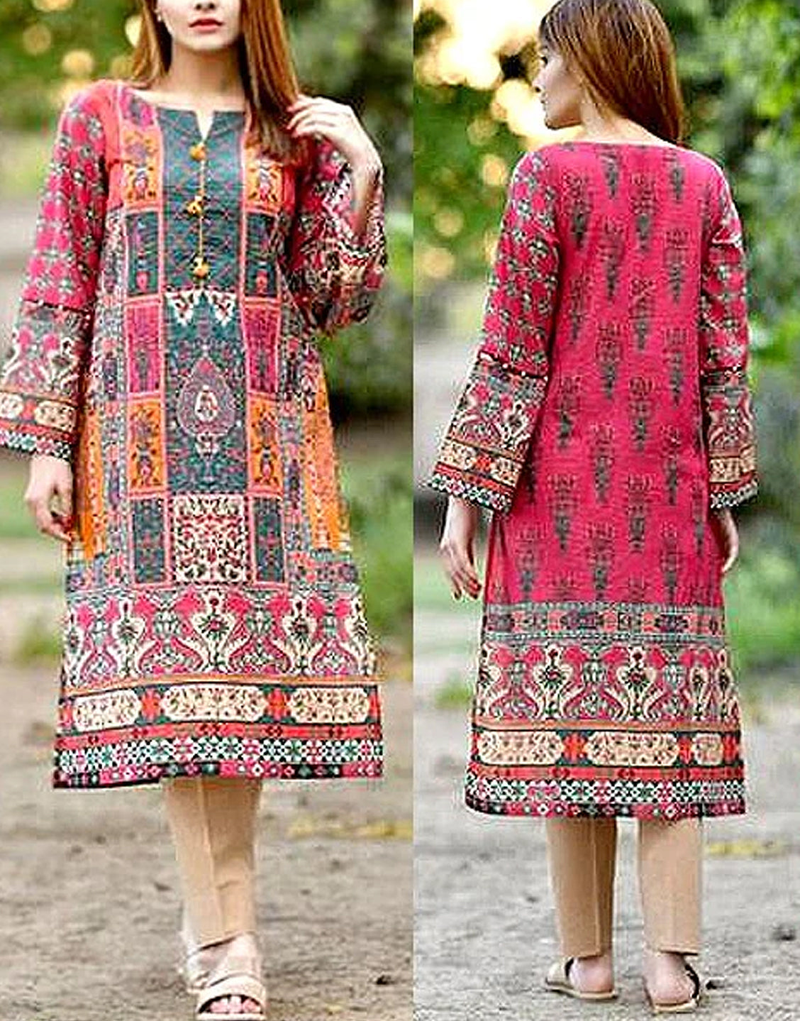 1-Piece The Bonanza Digital Print Lawn Shirt