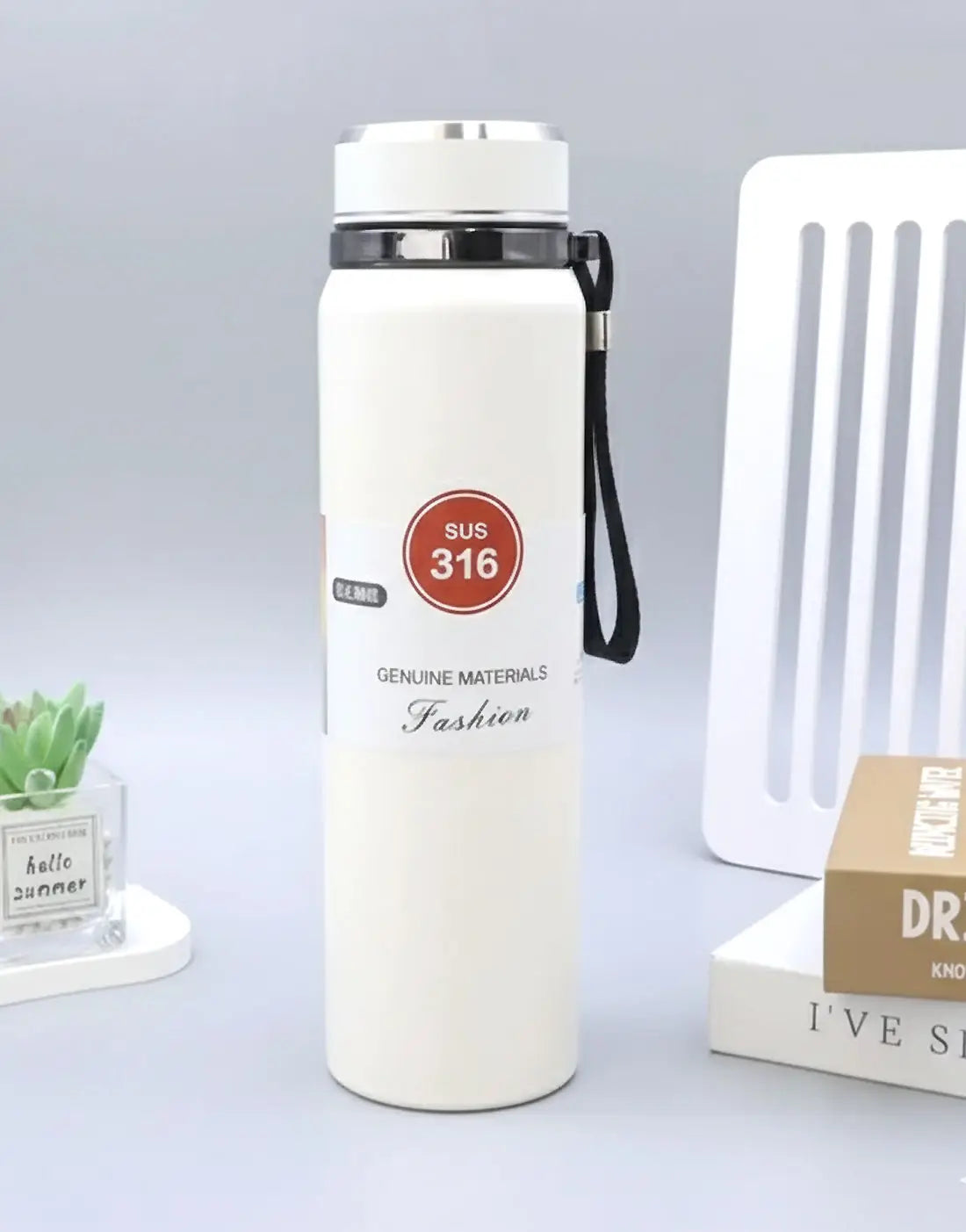 Premium SUS 316 Stainless Steel Thermos Vacuum Water Bottle 1000ml | Double Layer Thermal Insulation Cup