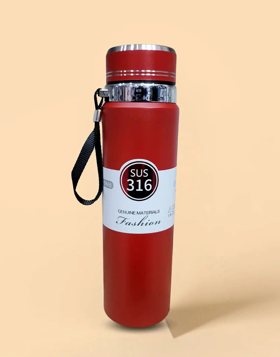 Premium SUS 316 Stainless Steel Red Thermos Bottle - 800 ML